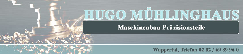 Hugo MÃ¼hlinghaus Maschinenbau PrÃ¤zisionsteile   Logo