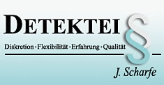 Detektei & Sicherheitsdienst J. Scharfe Logo