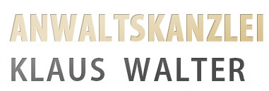 Anwaltskanzlei Klaus Walter Logo