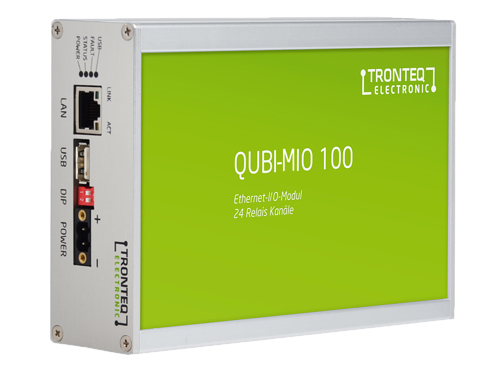 Ethernet Remote I/O Modul QUBI-RIO 100