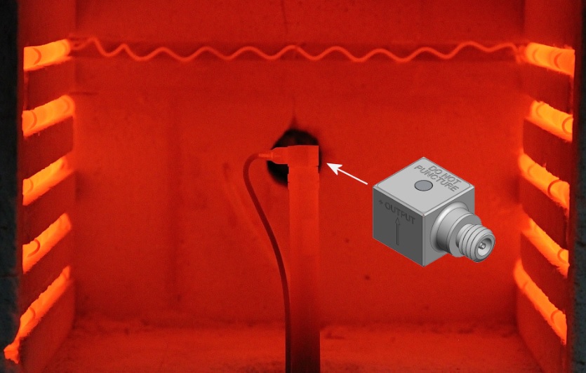 Miniatur-Vibrationssensor bis 538Â°C - der Dytran 3316M3